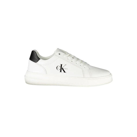 Calvin Klein Monogram Court Sneaker Schneeweiß | ELORÉ by Calvin Klein