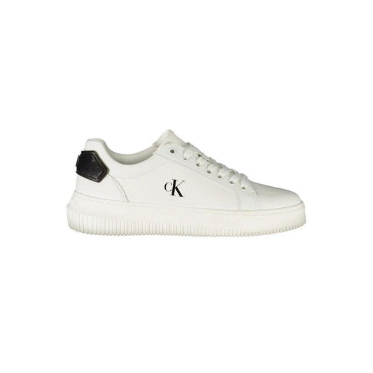 Calvin Klein Sneaker Klassisch Leder Premium Weiß | ELORÉ by Calvin Klein