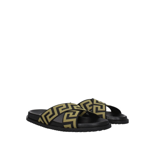 Versace Greca Sandalen Schwarz | ELORÉ by Versace