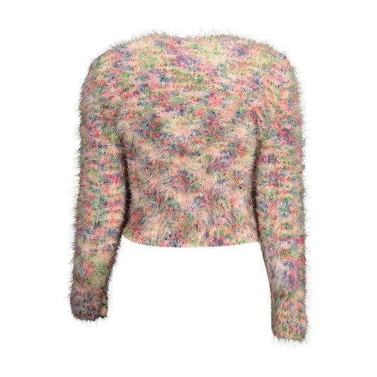 Tropi Strickpullover Luxus Boucle Oversized Rosa | ELORÉ by Desigual