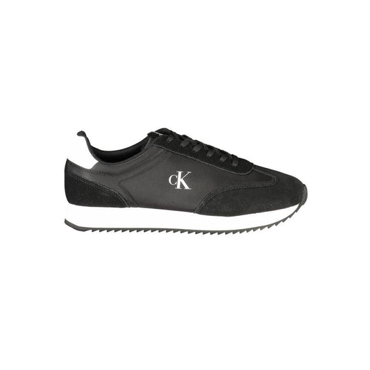 Sneaker Schwarz Leder by Calvin Klein