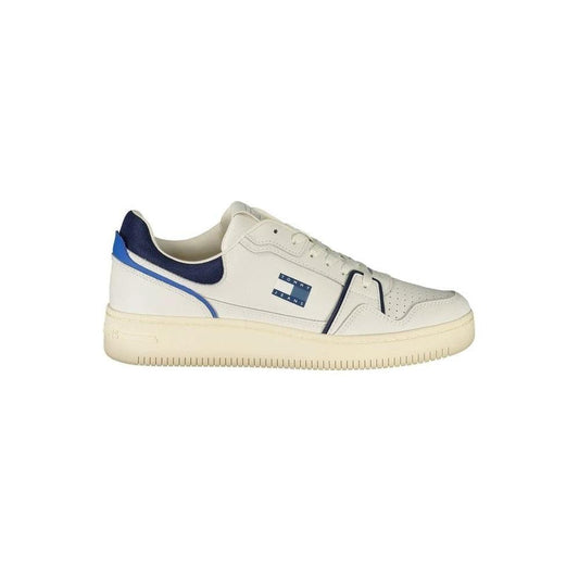 Tommy Hilfiger Flag Leather Sneaker Premium Weiß | ELORÉ by Tommy Hilfiger