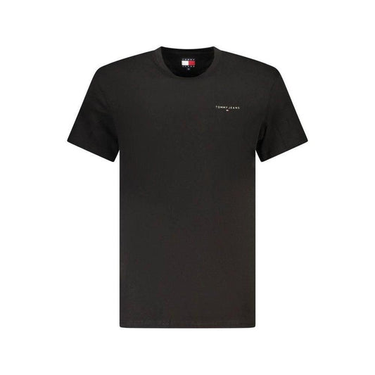 Tommy Jeans T Shirt Kurzarm Basic Premium Schwarz | ELORÉ by Tommy Hilfiger