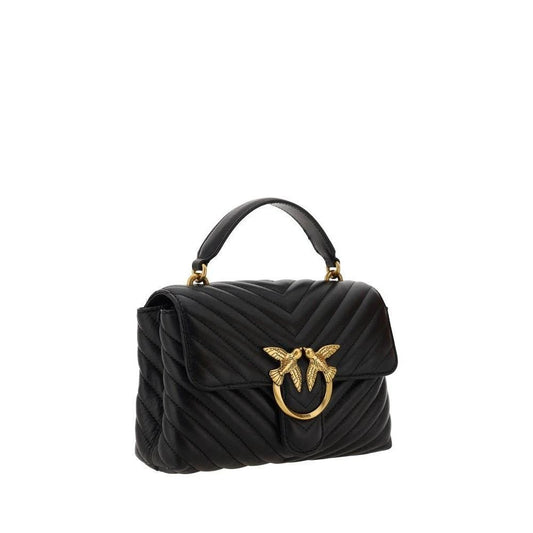 Pinko Gesteppte Love Lady Mini Handtasche Schwarz | ELORÉ by PINKO