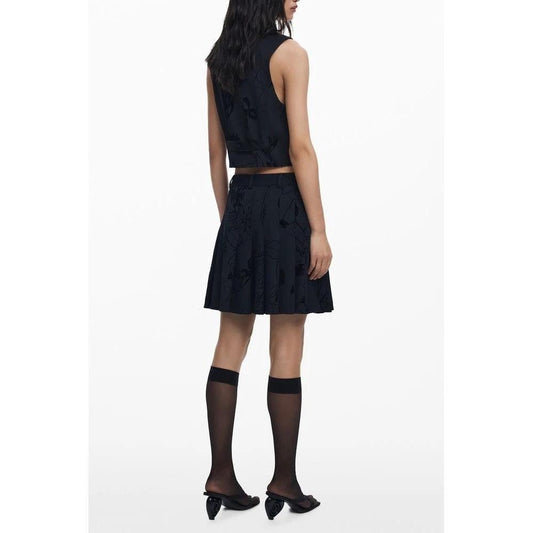 Desigual Jerseyrock Rock Schwarz Dunkel Matt | ELORÉ by Desigual