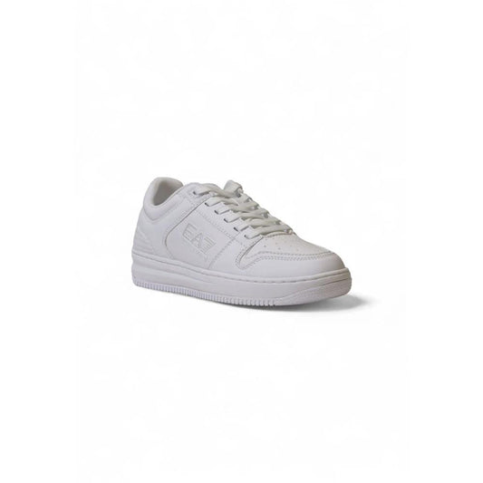 EA7 Emporio Armani Weiße Polyester-Sportschuhe by EA7 Emporio Armani