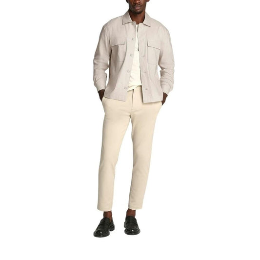Calvin Klein Hemd Langarm Lyocell Leinen Beige | ELORÉ by Calvin Klein