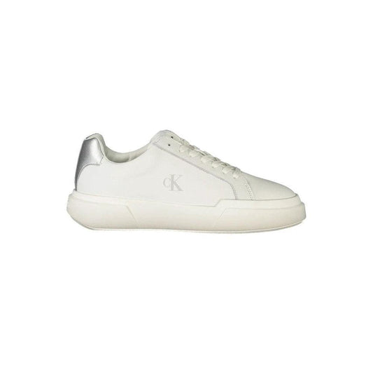 Calvin Klein Sneaker Weiß Silber Metallic Licht | ELORÉ by Calvin Klein