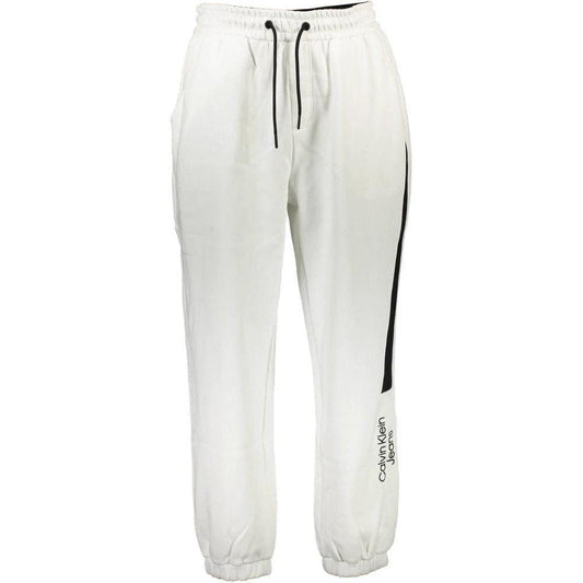 Calvin Klein Jeans Sporthose Kontraststreifen Weiß | ELORÉ by Calvin Klein