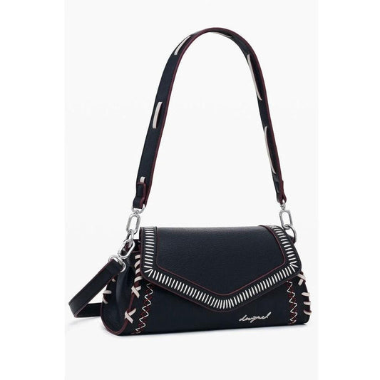 Desigual Zarauz Manhattan Pespuntes Schwarz | ELORÉ by Desigual