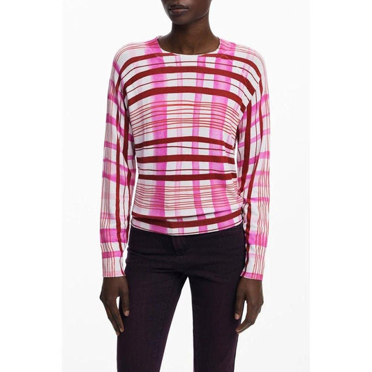 Desigual Pullover Rosa Gestreift Streifen Muster | ELORÉ by Desigual