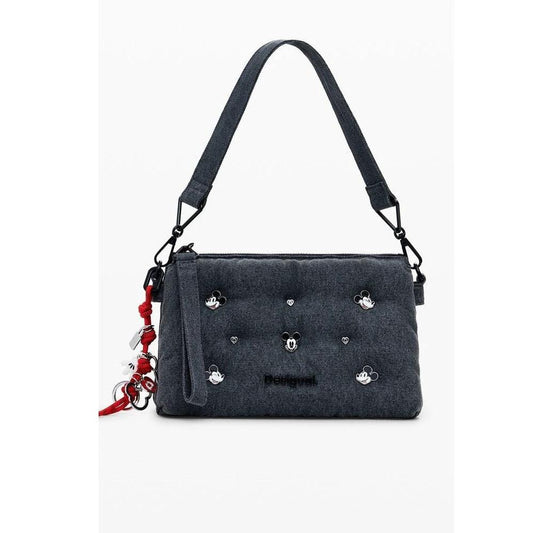 Desigual Mickey Denim Crossbody Handtasche Grau | ELORÉ by Desigual