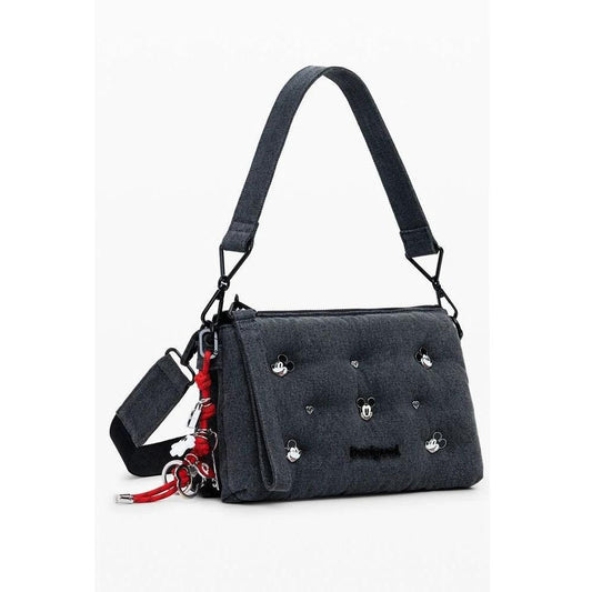 Desigual Mickey Denim Crossbody Handtasche Grau | ELORÉ by Desigual