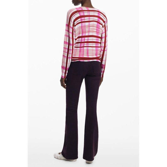 Desigual Pullover Rosa Gestreift Streifen Muster | ELORÉ by Desigual
