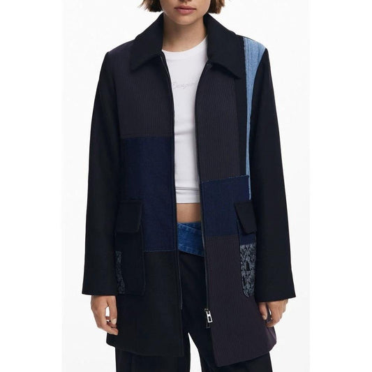 Desigual Patchwork Jacke Schwarz | ELORÉ by Desigual