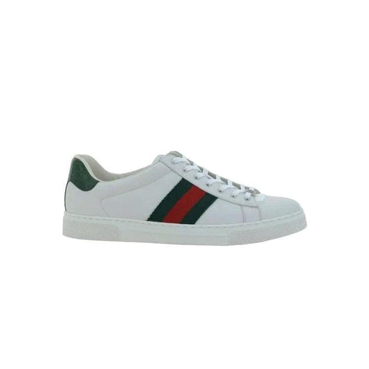 Gucci Ledersneaker Weiß | ELORÉ by Gucci