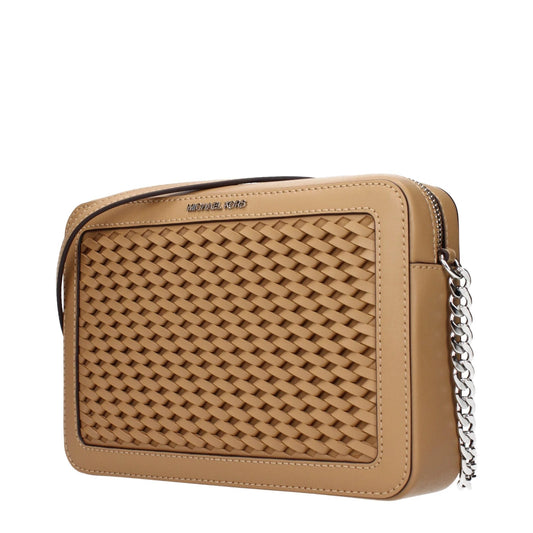 Michael Kors Braune Leder-Umhängetasche by Michael Kors