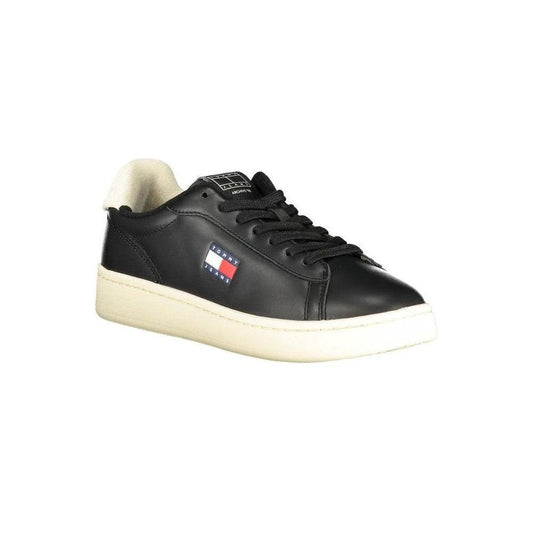 Tommy Hilfiger Flag Court Sneaker Schwarz | ELORÉ by Tommy Hilfiger