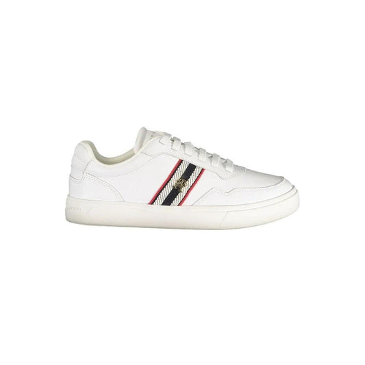 Tommy Hilfiger Sneaker Leder Cupsole Premium Weiß | ELORÉ by Tommy Hilfiger