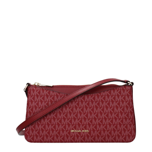 Michael Kors Rote Stoff-Crossbody-Tasche by Michael Kors