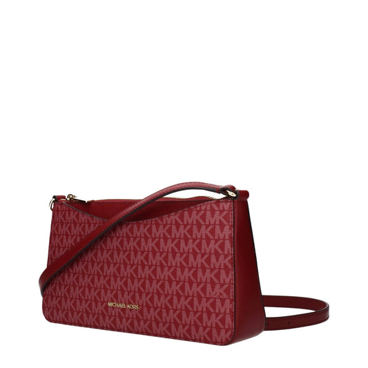 Michael Kors Rote Stoff-Crossbody-Tasche by Michael Kors