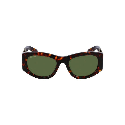 Salvatore Ferragamo Sonnenbrille Braun Dunkel | ELORÉ by Ferragamo