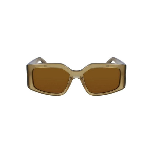 Ferragamo Sonnenbrille Opaline Olivgrün Glänzend | ELORÉ by Ferragamo