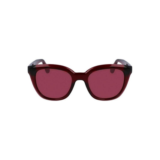 Ferragamo Sonnenbrille Rot Dunkel Glänzend | ELORÉ by Ferragamo