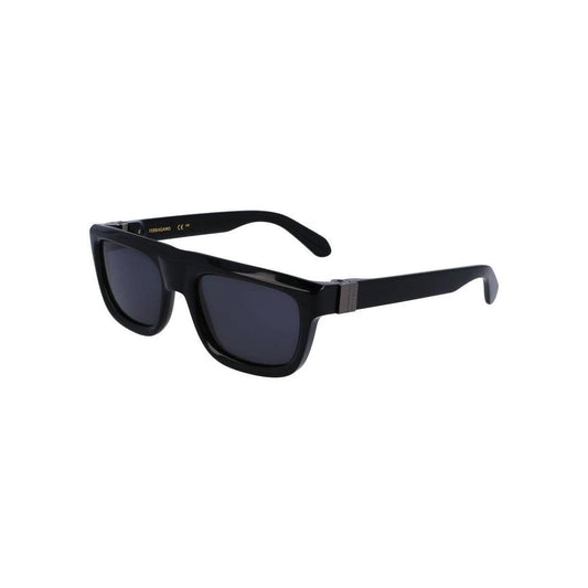 Salvatore Ferragamo Sonnenbrille Schwarz | ELORÉ by Ferragamo