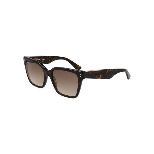 Lacoste Sonnenbrille Braun Crocodile Stil Trend | ELORÉ by Lacoste