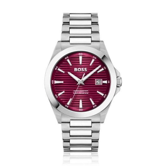 Hugo Boss Armbanduhr Edelstahl Silberfarben | ELORÉ by Hugo Boss