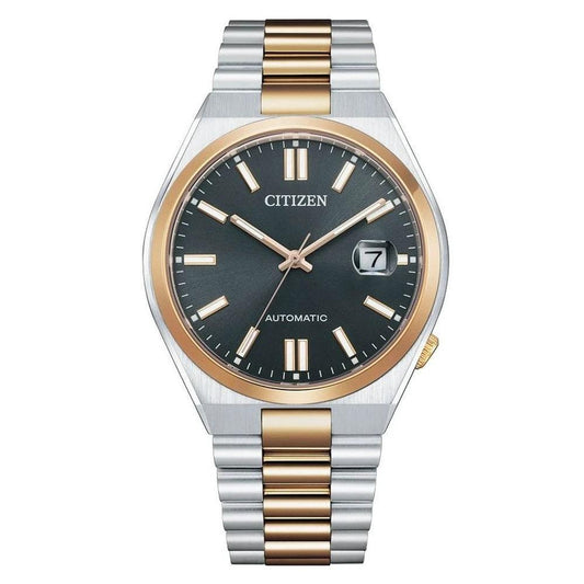 Citizen Armbanduhr Edelstahl Automatik Schwarz | ELORÉ by Citizen