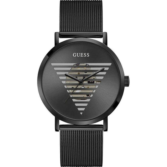Guess Analog Armbanduhr IP Beschichtet Schwarz | ELORÉ by Guess