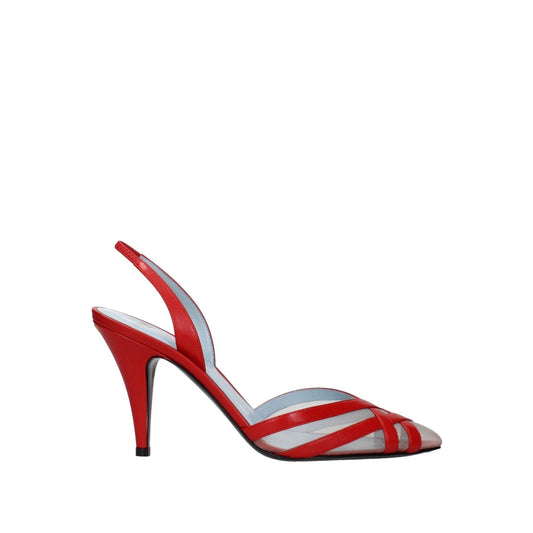 Valentino Garavani Gewebte Herz Sandalen Rot | ELORÉ by Valentino Garavani