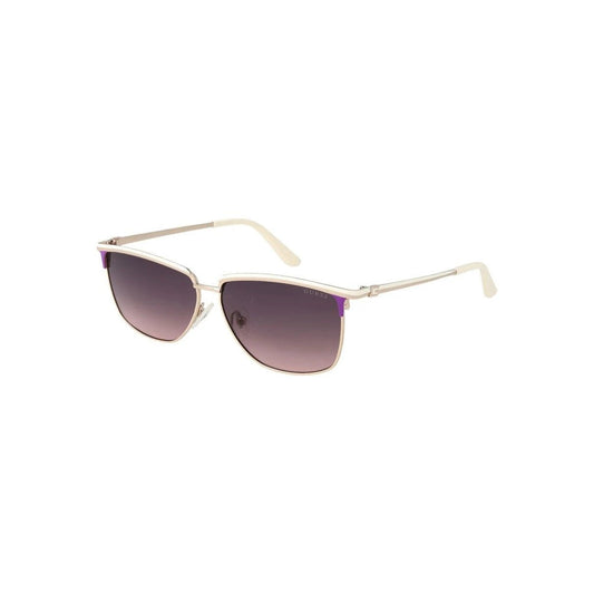 Guess Sonnenbrille Damen Modell Metallrahmen Weiß | ELORÉ by Guess