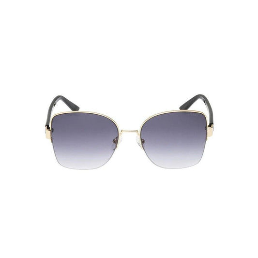 Guess Sonnenbrille Metall Glänzendes Gestell Gold | ELORÉ by Guess