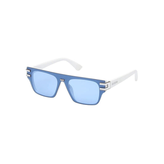 Guess Sonnenbrille Weiß Perlmutt Metallic Glänzend | ELORÉ by Guess
