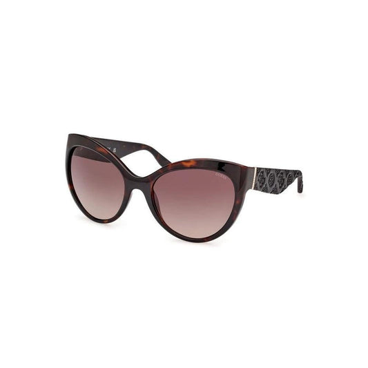 Guess Cat Eye Sonnenbrille Resin Muster Braun | ELORÉ by Guess