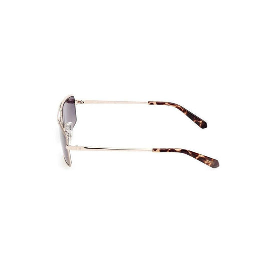 Guess Sonnenbrille Aviator Stil Metall Gold | ELORÉ by Guess
