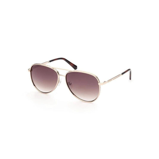 Guess Sonnenbrille Aviator Gold Glänzend Elegant | ELORÉ by Guess