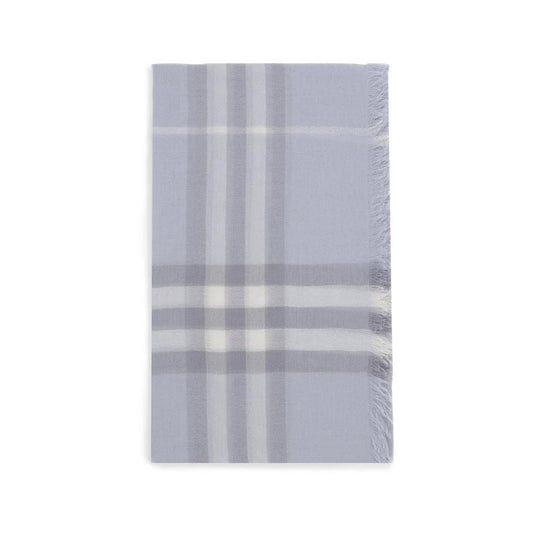 Burberry Hellblauer Wollschal by Burberry