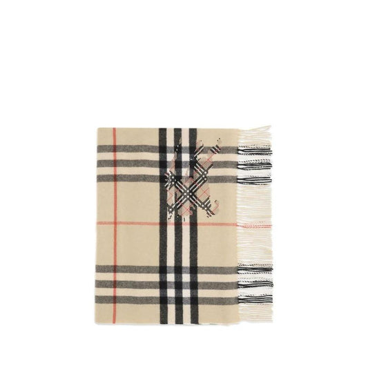 Burberry Nova Check Kaschmir Schal Beige | ELORÉ by Burberry