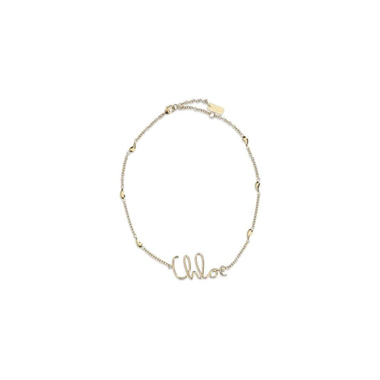 Chloé Halskette aus Goldfarbenem Messing by Chloé