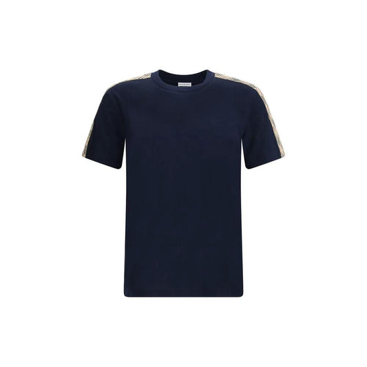 Burberry Blaues Baumwoll-T-Shirt by Burberry