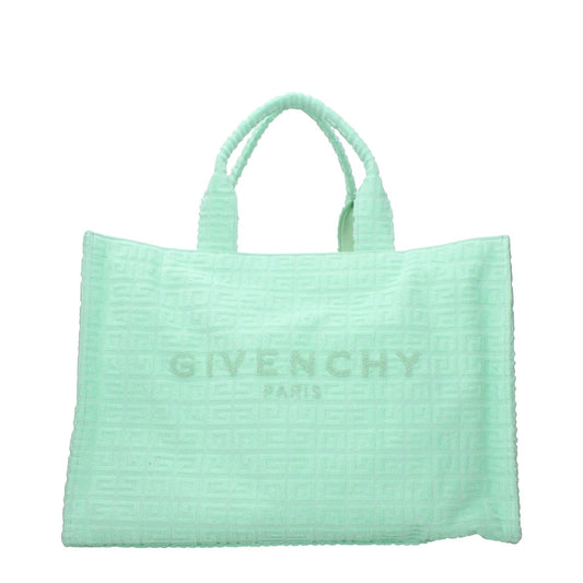 Givenchy Grüne Stoffhandtasche by Givenchy