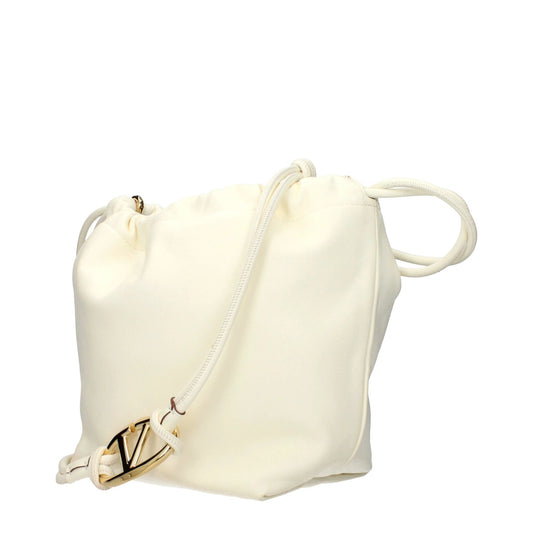 Valentino Garavani Schultertasche aus beigem Leder by Valentino Garavani
