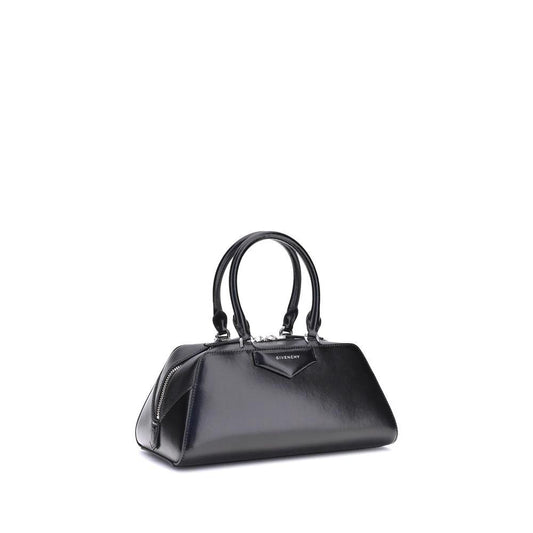 Givenchy Schwarze Kalbsleder Bos Taurus Handtasche by Givenchy