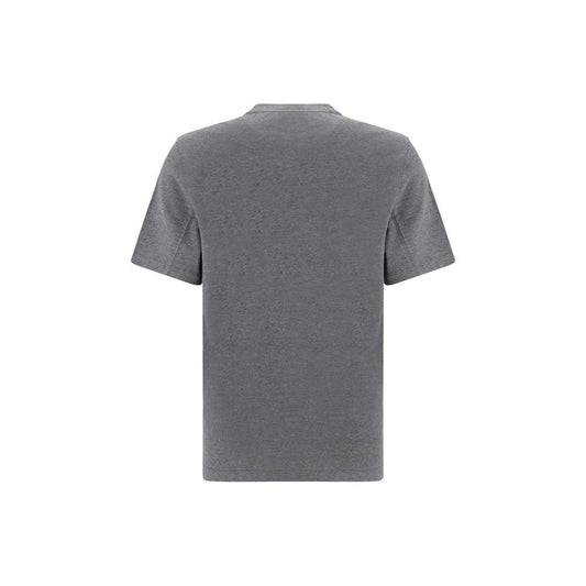 Brunello Cucinelli Graues Baumwoll-T-Shirt by Brunello Cucinelli