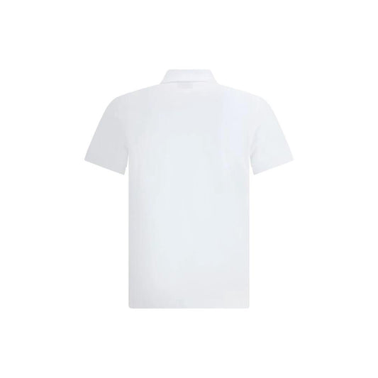 Fendi Weißes Poloshirt aus Baumwolle by Fendi