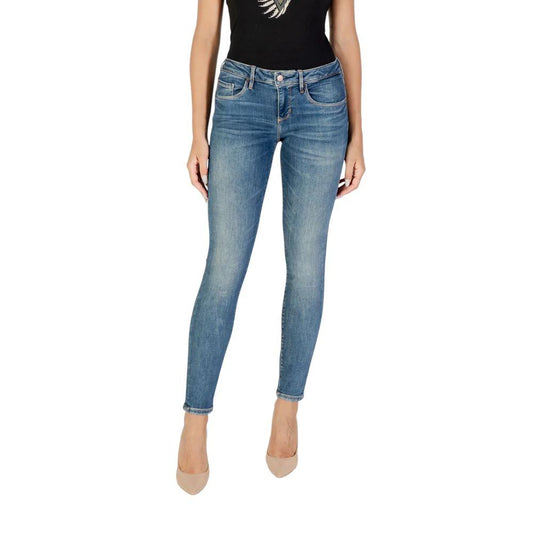 Guess Blaue Skinny Jeans aus Baumwolle by Guess